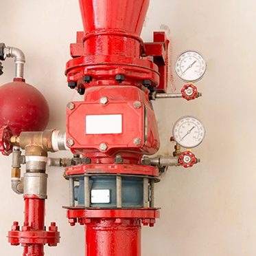 Fire suppression valve assembly